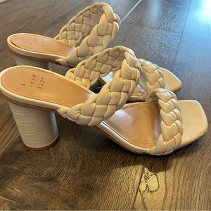 A New Day Braided Heels